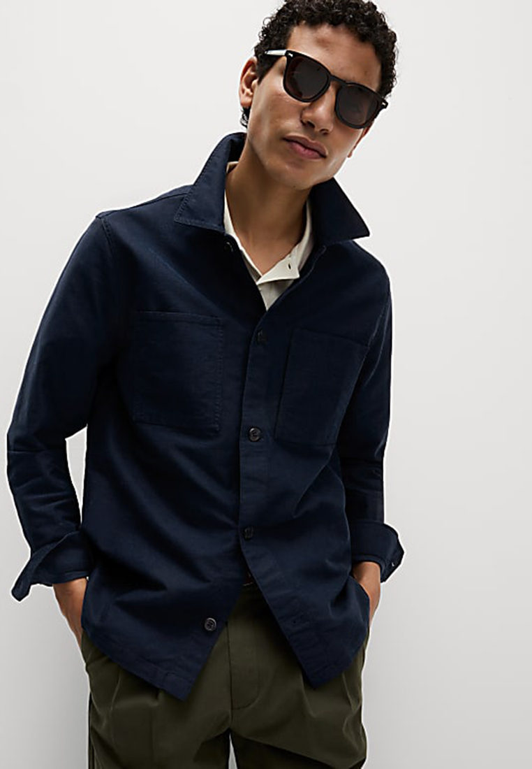 Marks & Spencer Cotton Rich Overshirt