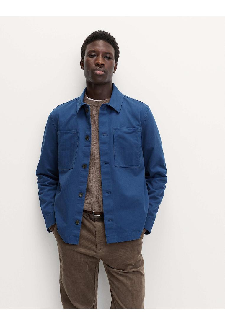 Marks & Spencer Pure Cotton Herringbone Overshirt​