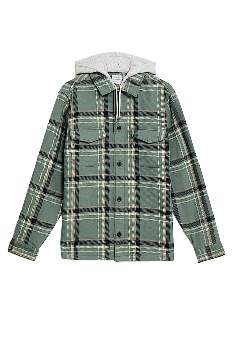 Marks & Spencer Cotton Rich Overshirt