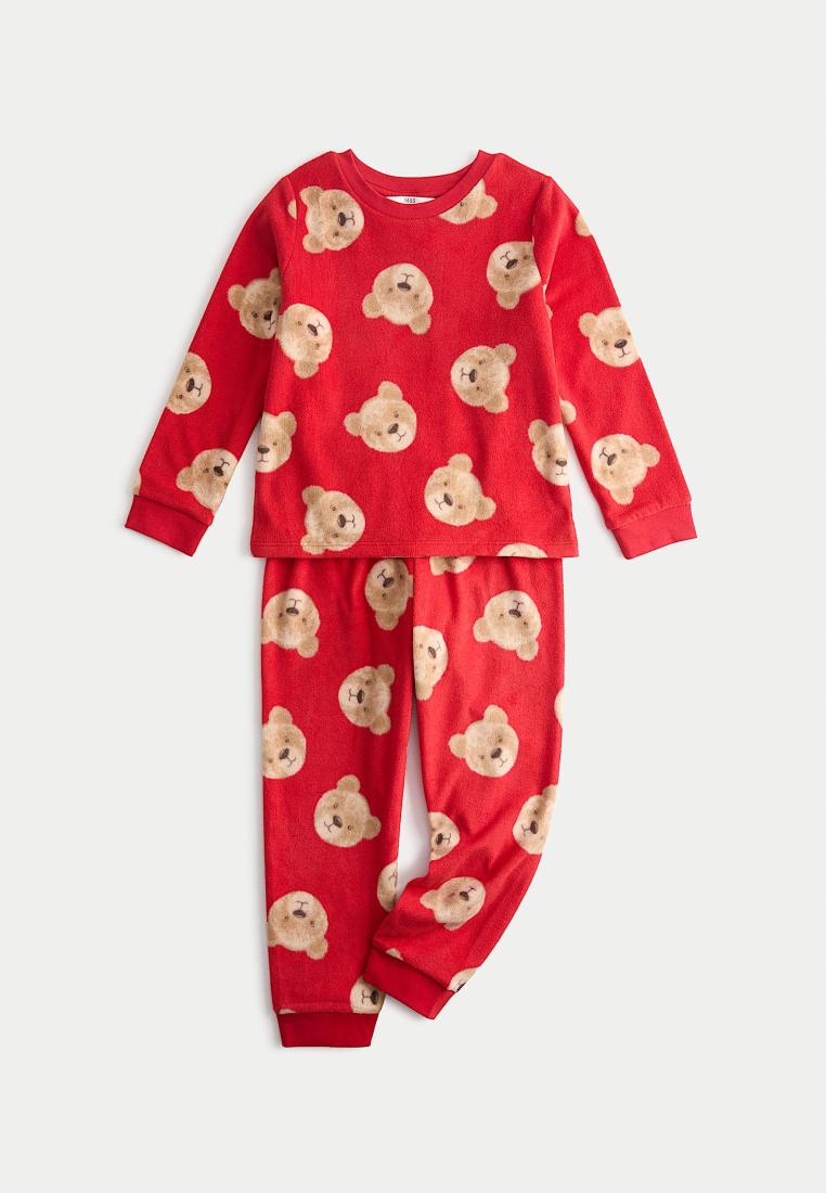 Marks & Spencer Fleece Spencer Bear™ Pyjamas