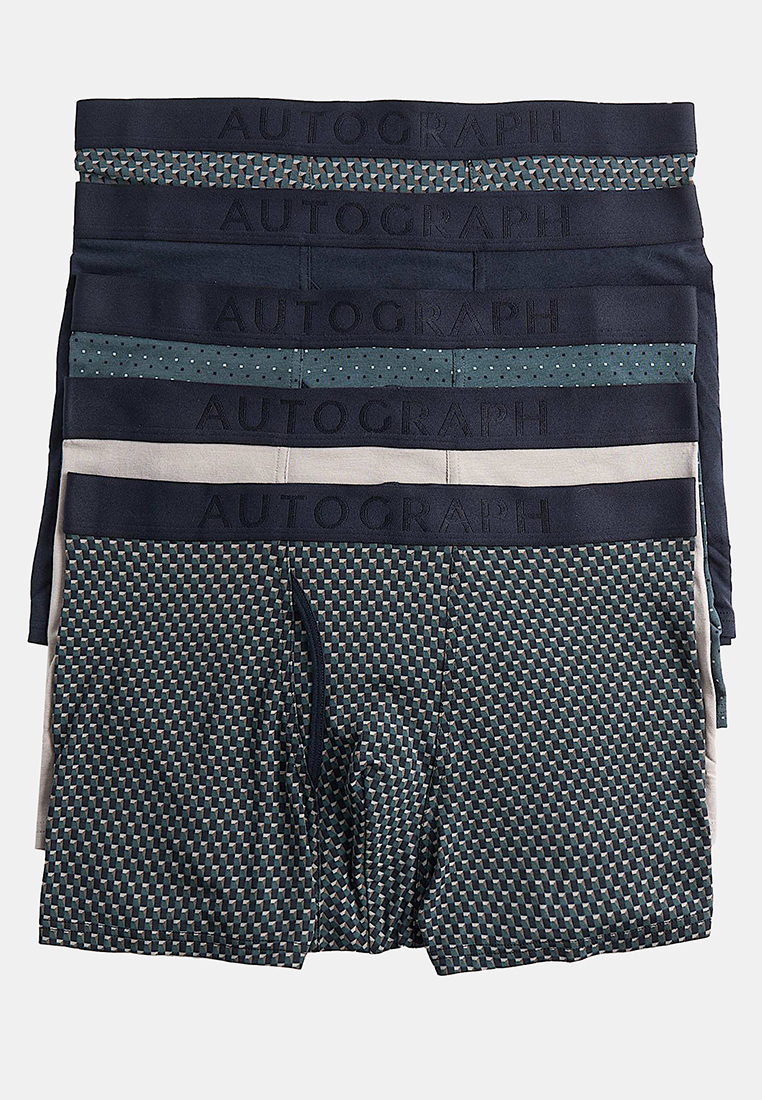 Marks & Spencer 5 Pack Supersoft Cotton Trunks
