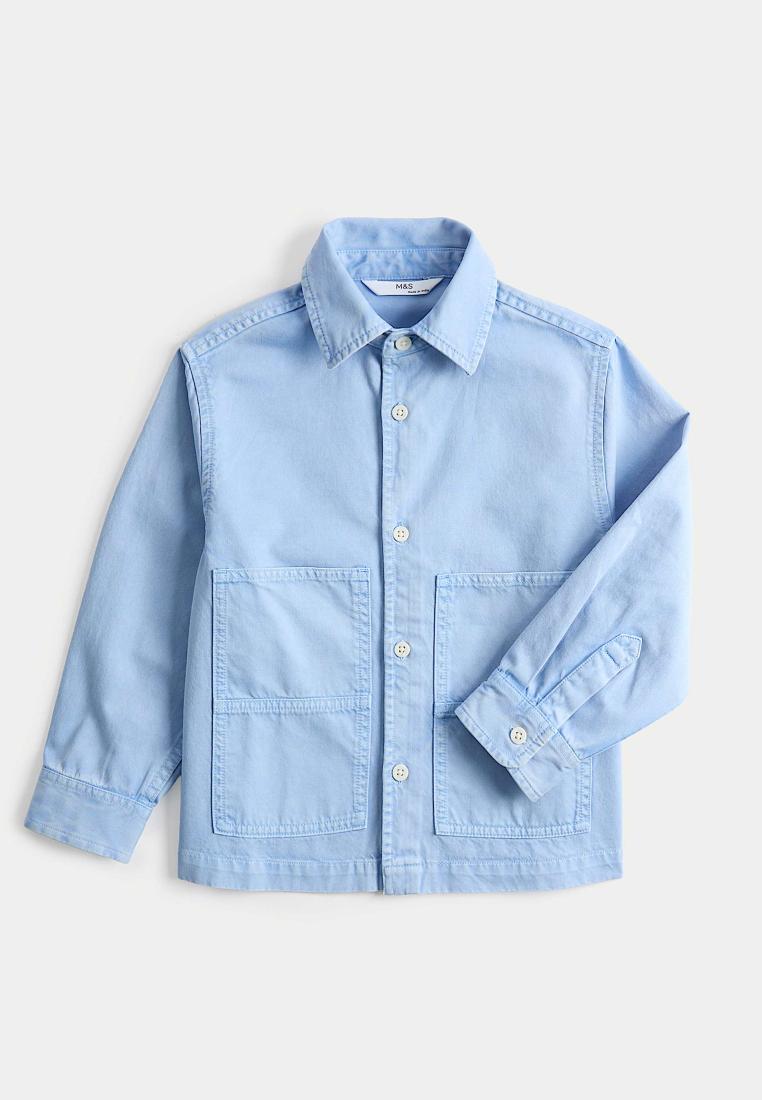 Marks & Spencer Pure Cotton Twill Overshirt