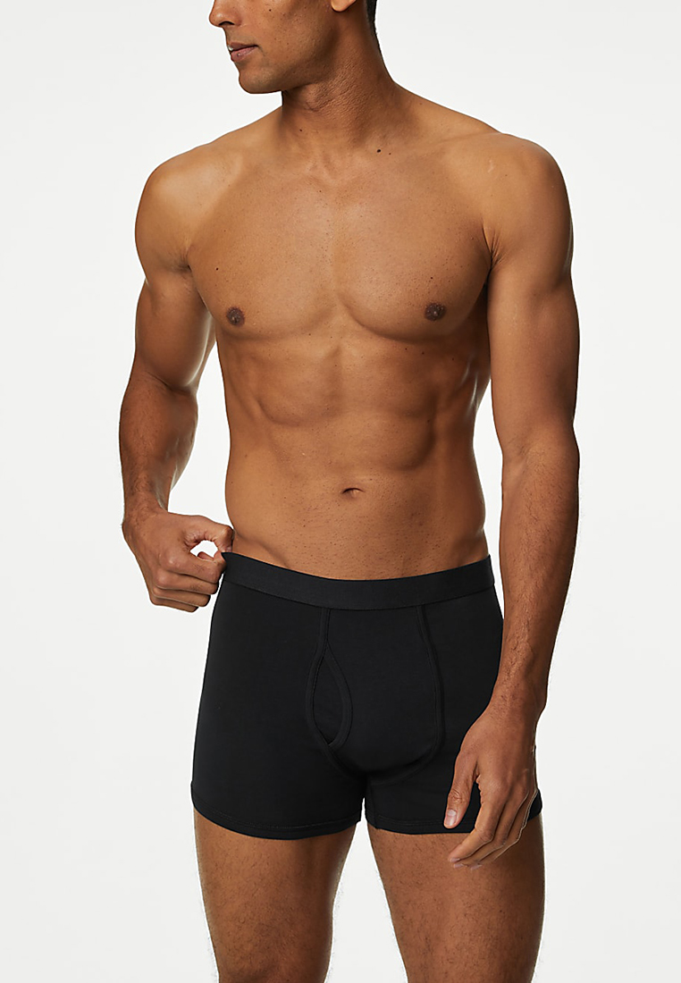 Marks & Spencer 5pk Cotton Stretch Cool & Fresh Trunks