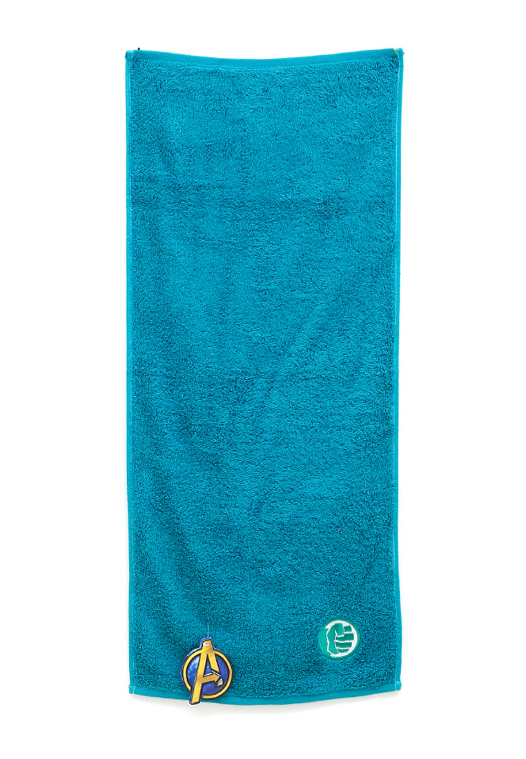 Marvel Hulk Bath Towel Green