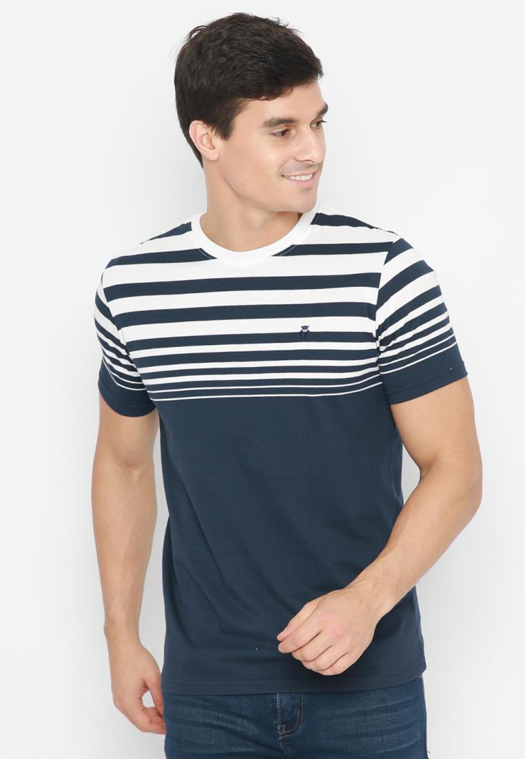 Striped T-Shirts Pria Terbaru - Jual 