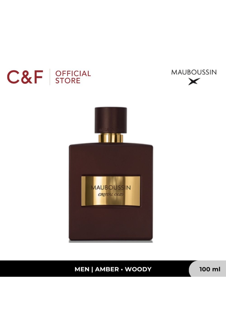 Mauboussin Cristal Oud Men EDP 100 ml - Parfum Pria