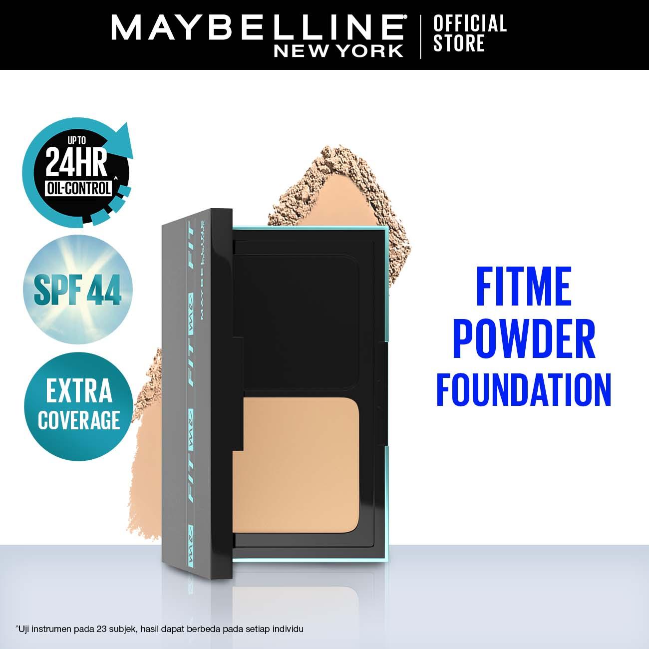 Maybelline Fit Me Matte and Poreless 24HR Oil Control Powder Foundation - 112