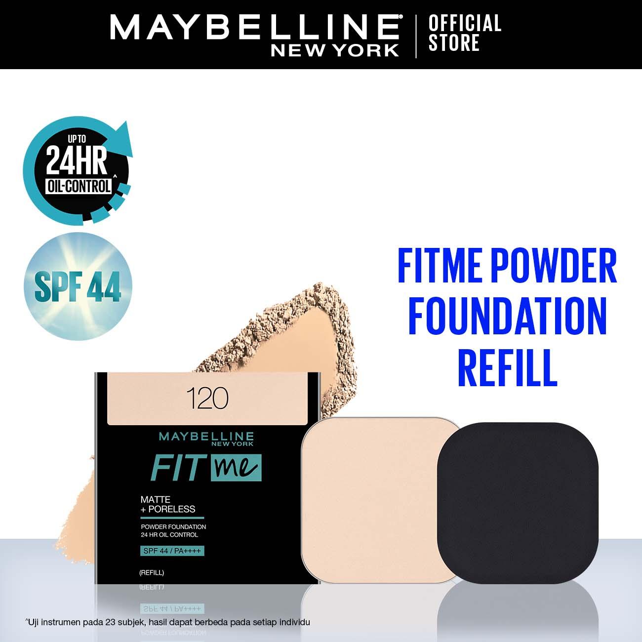 Maybelline Fit Me 24HR Oil Control Powder Foundation Refill - 220