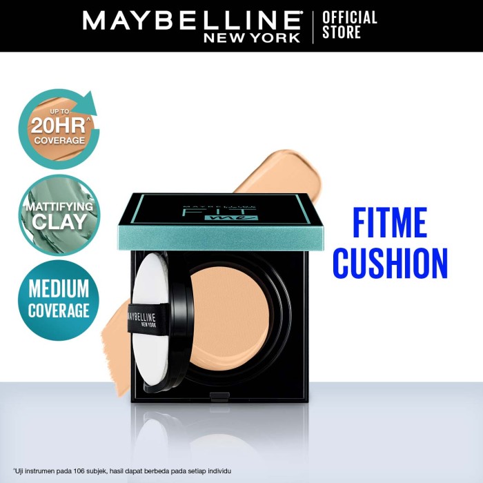 Maybelline Fit Me Matte & Poreless Cushion - 128