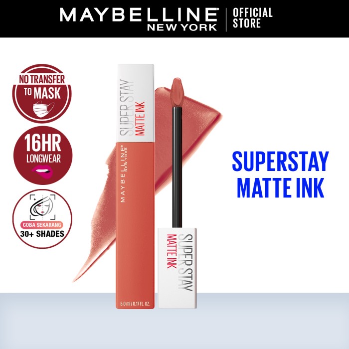 Maybelline Superstay Matte Ink City Liquid Lipstick Seeker