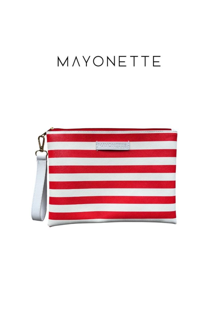 MAYONETTE Tinny Stripes Pouch - Dompet Wanita Terbaru - Tas Wanita