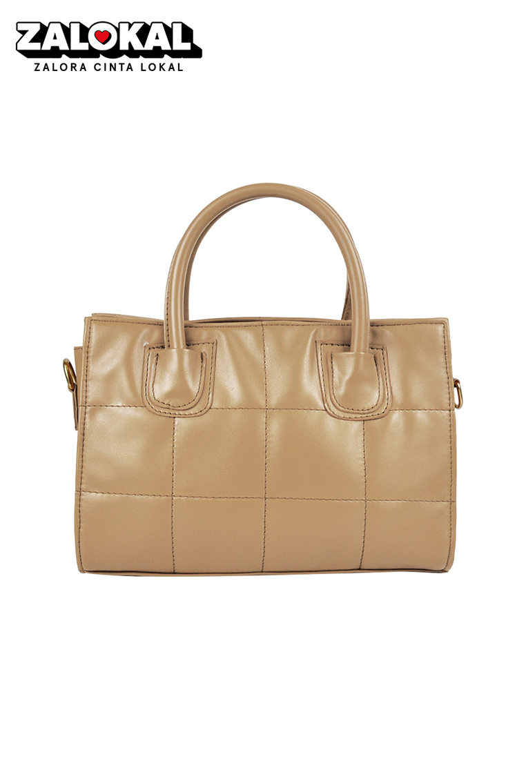 Mayonette Monela Hand Bag - Tas Slempang Wanita Tas Batam Fashion Branded - Cream