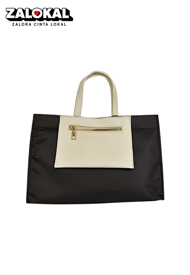 Mayonette Mendy Shoulder Bag - Tas Wanita Tas Korea Tas Fashion Wanita Terbaru 2021 - Cream
