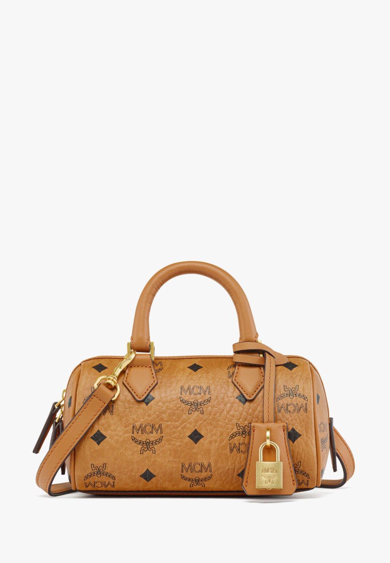 MCM Ella Boston Bag in Visetos