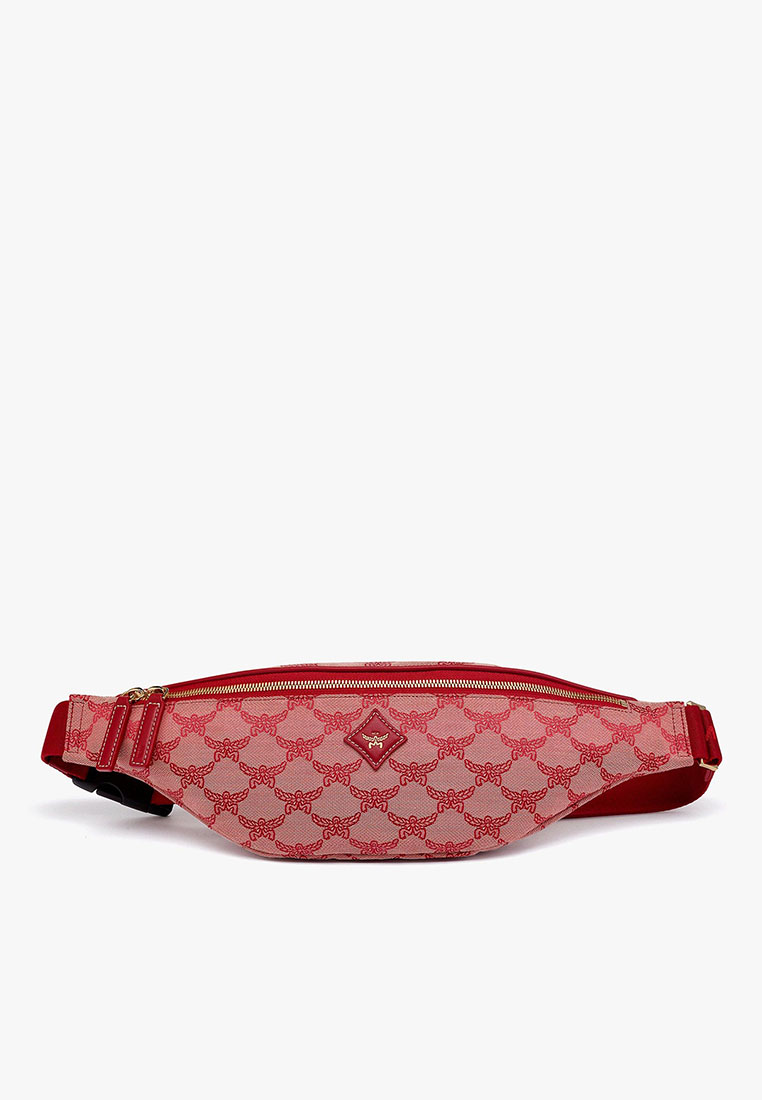 MCM Himmel Belt Bag in Lauretos Jacquard