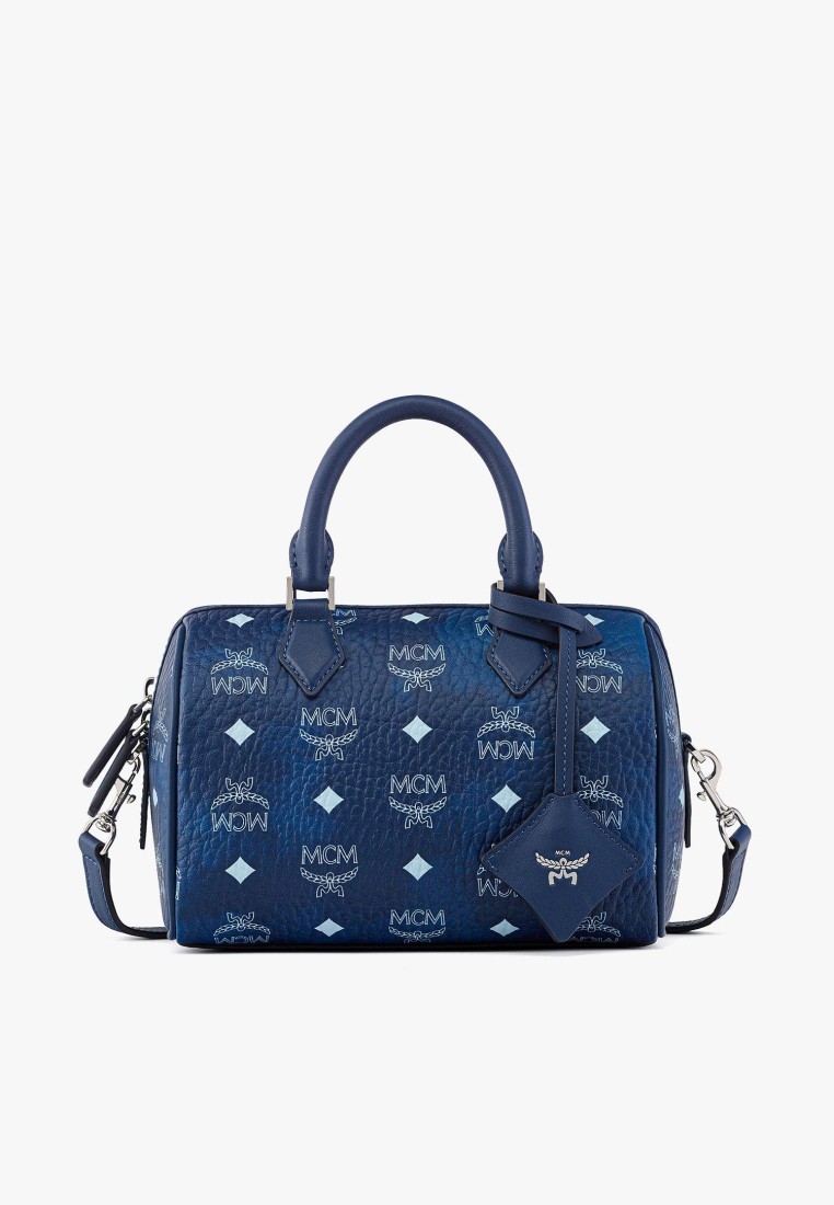 MCM Ella Boston Bag in Visetos