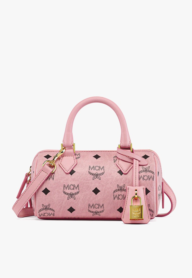 MCM Ella Boston Bag in Visetos