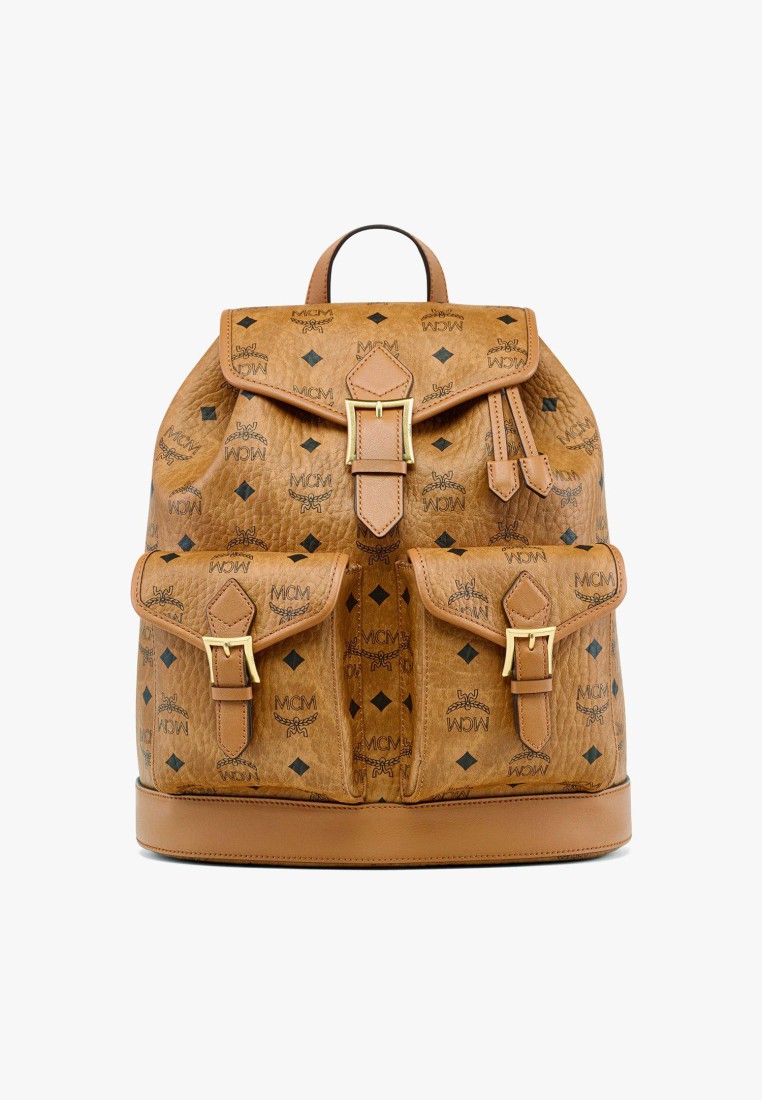 MCM Aren Drawstring Backpack in Visetos