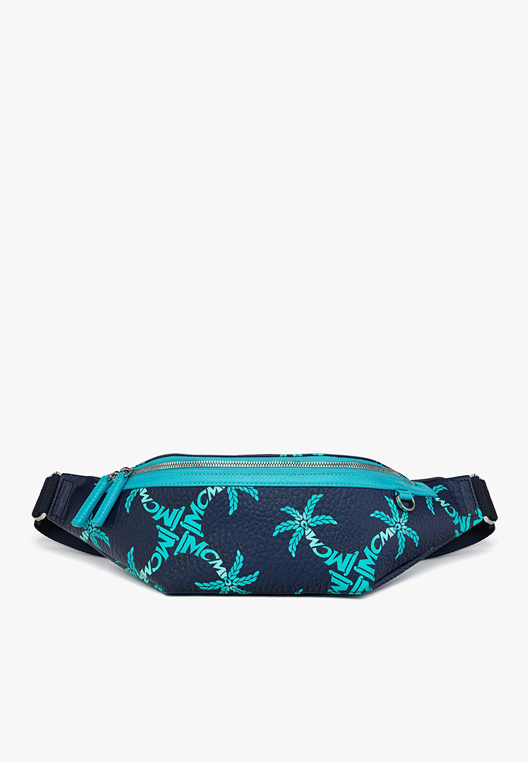 MCM Fursten Belt Bag in Palm Canvas