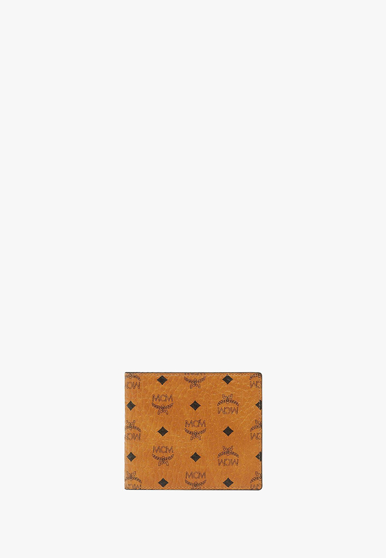 MCM Bifold Wallet w/ Coin Pocket in Visetos Original