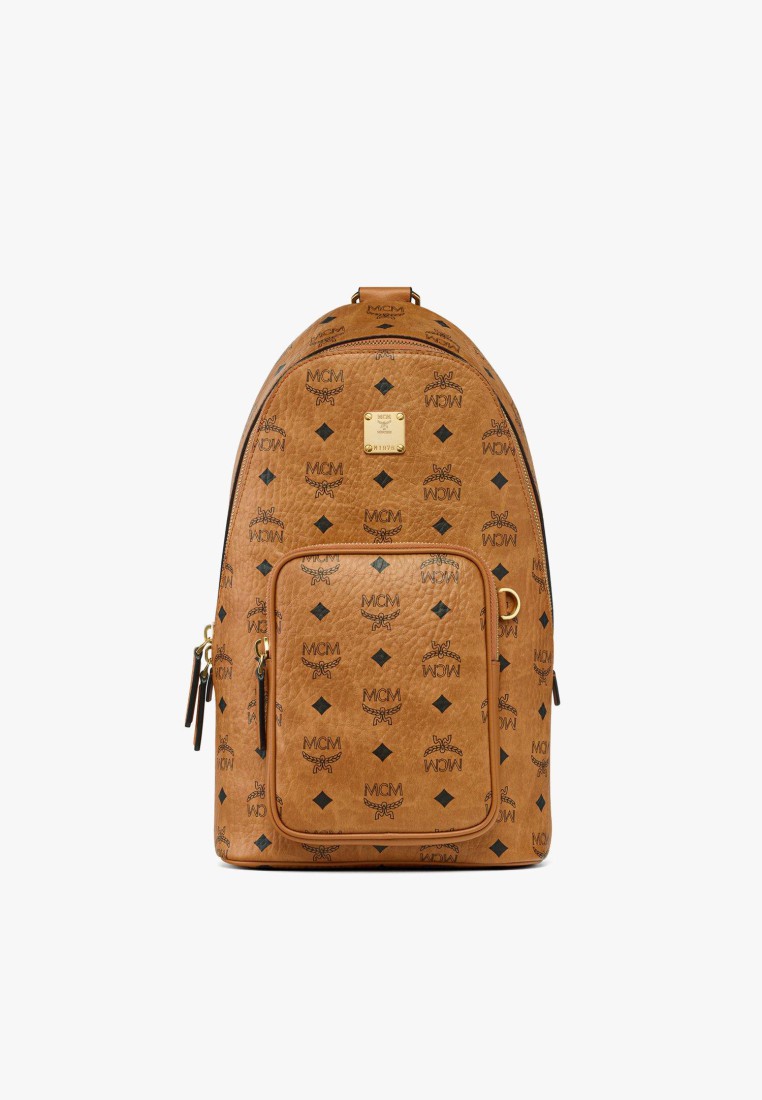 MCM Aren Sling Bag in Visetos