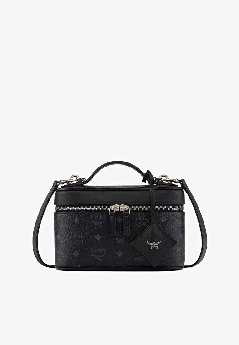 MCM Aren Vanity Case in Visetos Leather Mix