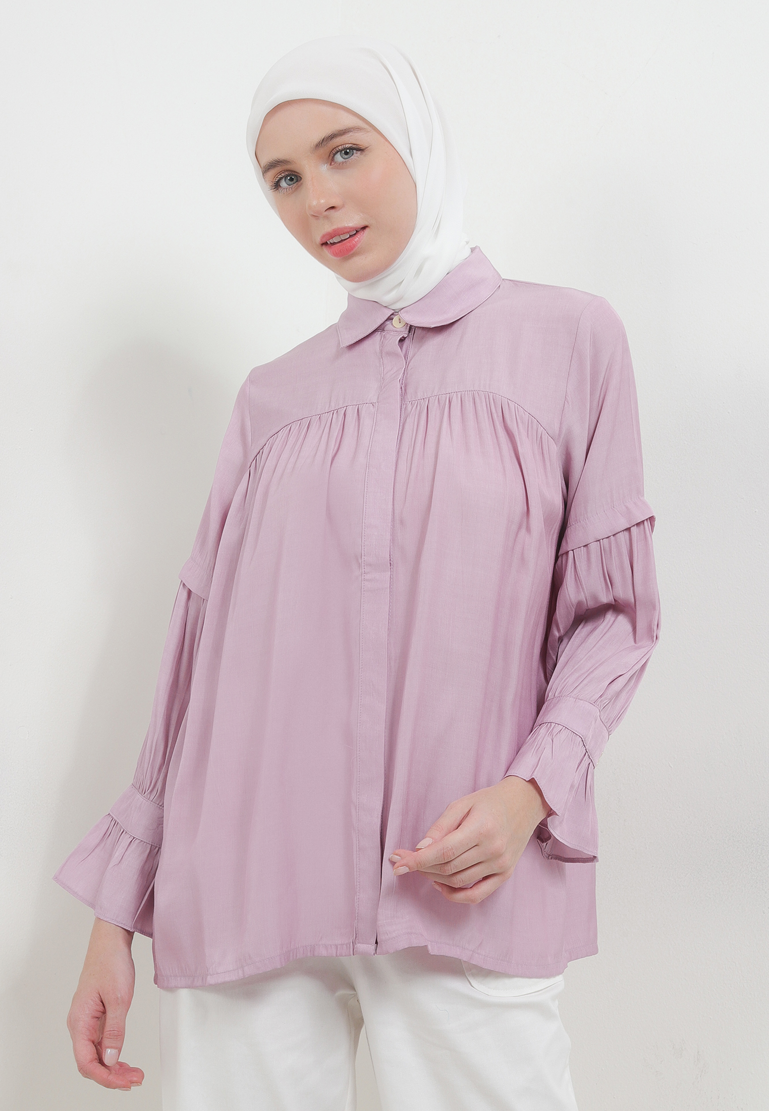 MFMW Monaska Atasan Blouse Lilac
