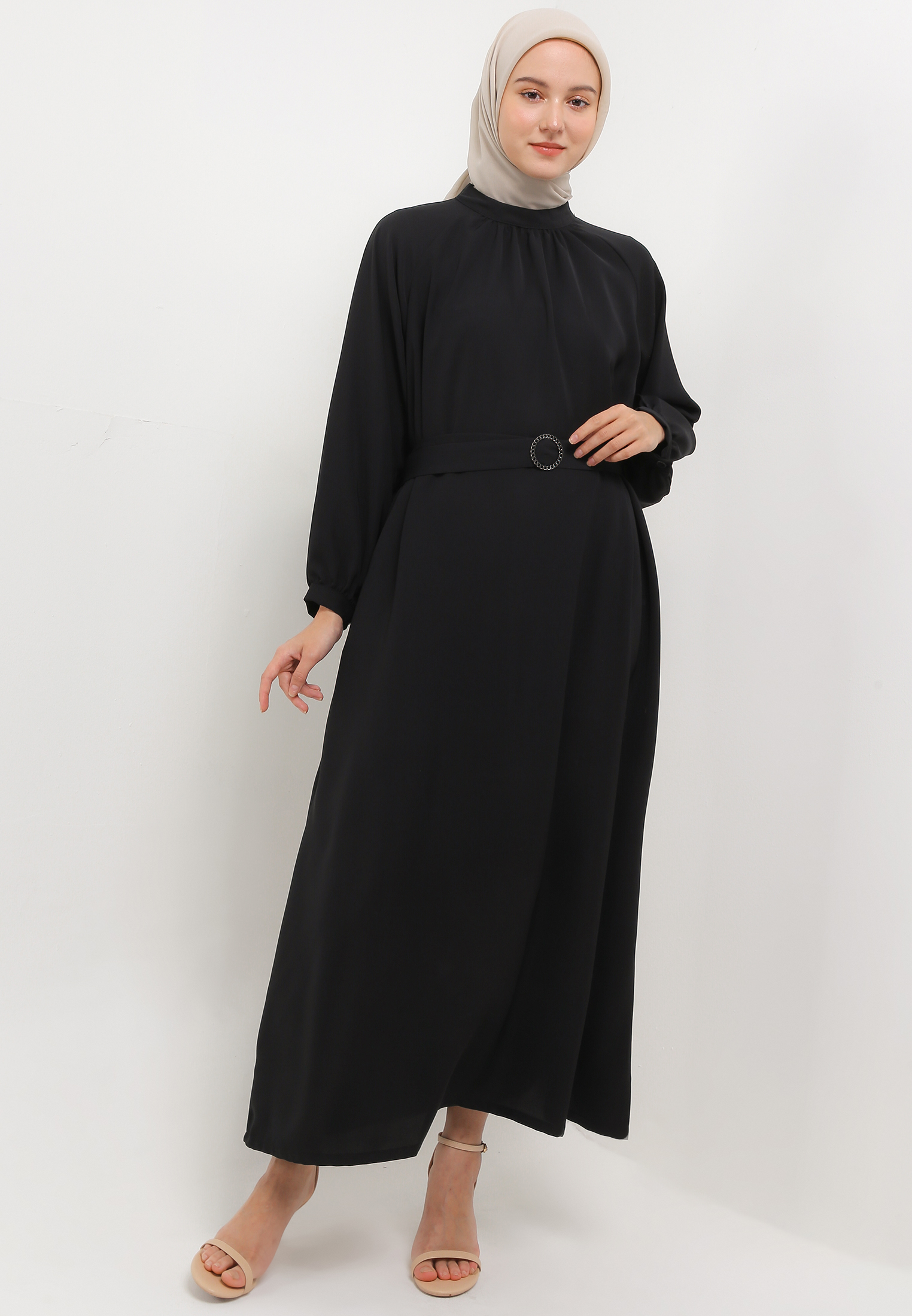 MFMW Lavelle Dress Gamis Hitam