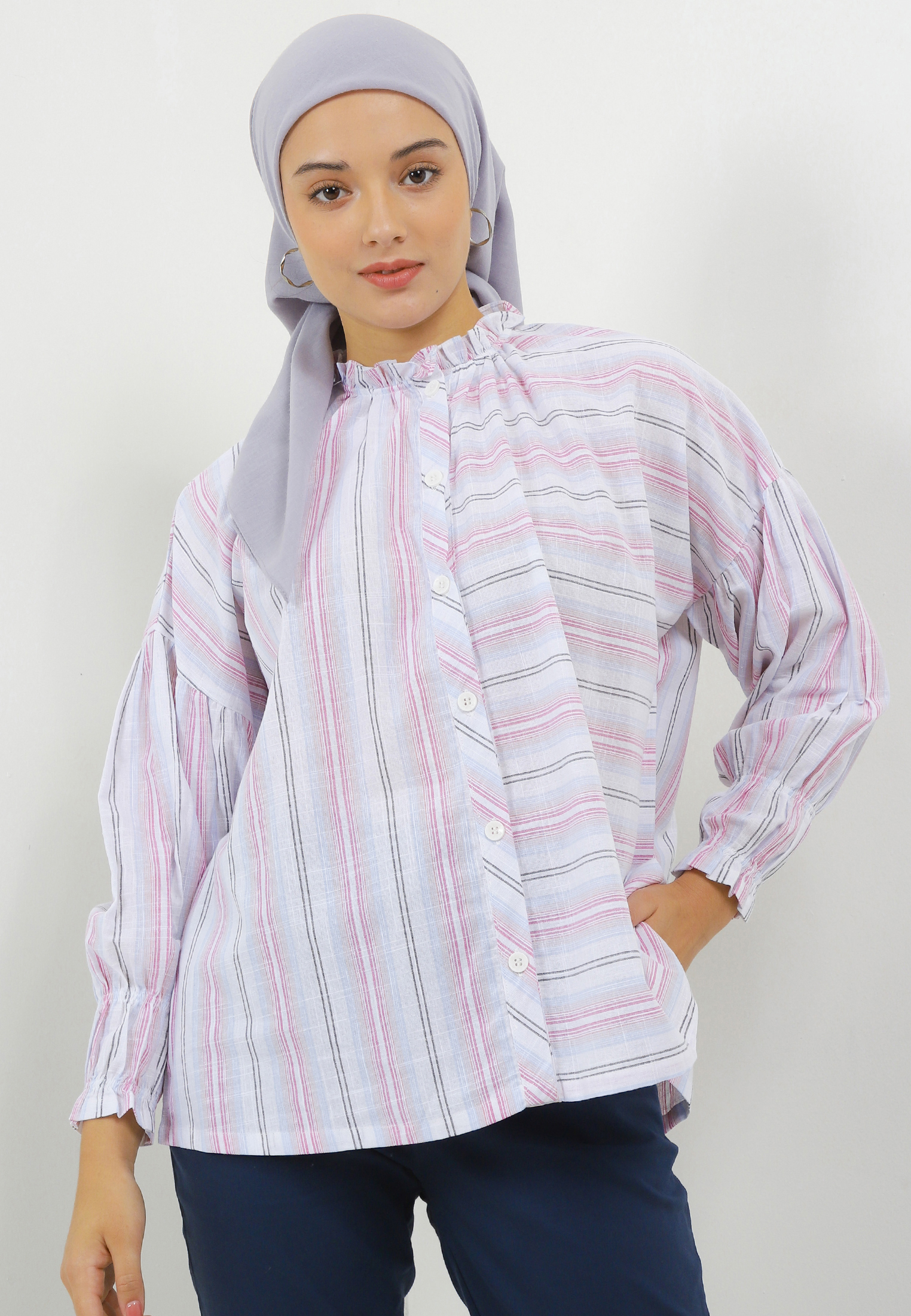 MFMW Marvelous Atasan Blouse Salem Motif Salur