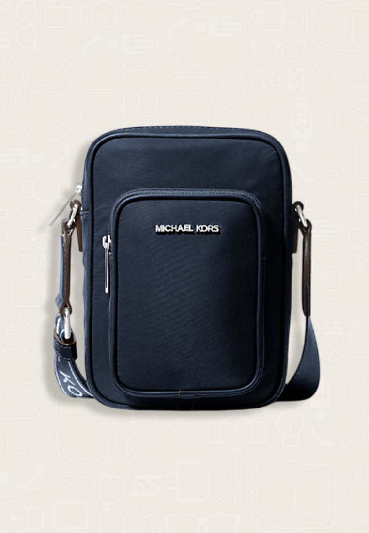 Michael Kors Khai Nylon Crossbody Bag Navy