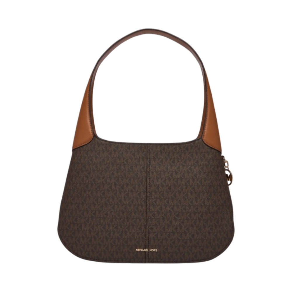 MICHAEL KORS Alice Hobo Bag Leather Brown Acorn