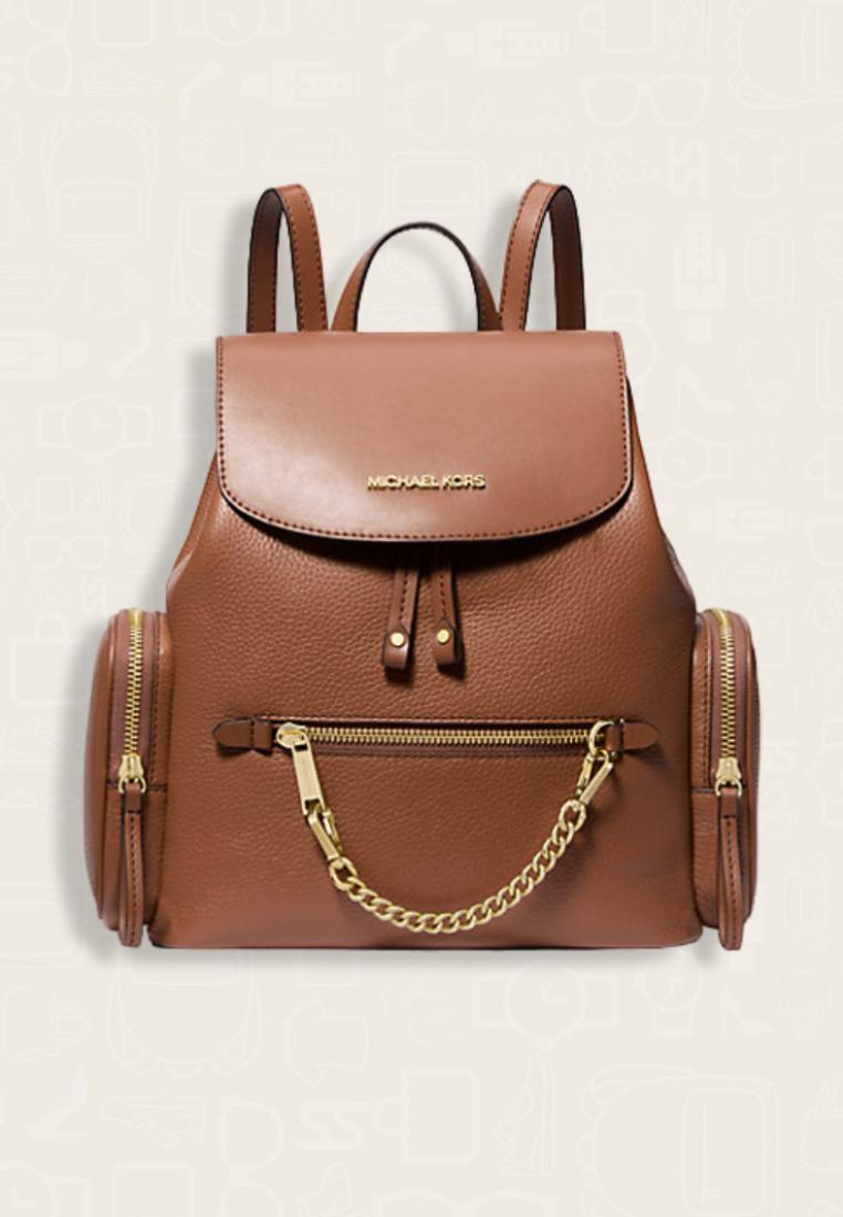 Michael Kors Jet Set Medium Pebbled Leather Backpack Luggage