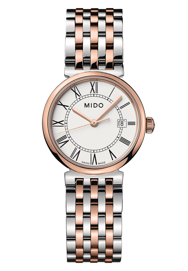 Mido Dorada M033.210.22.013.00 Female Analog Swiss Watches Sapphire Glass - Stainless Steel