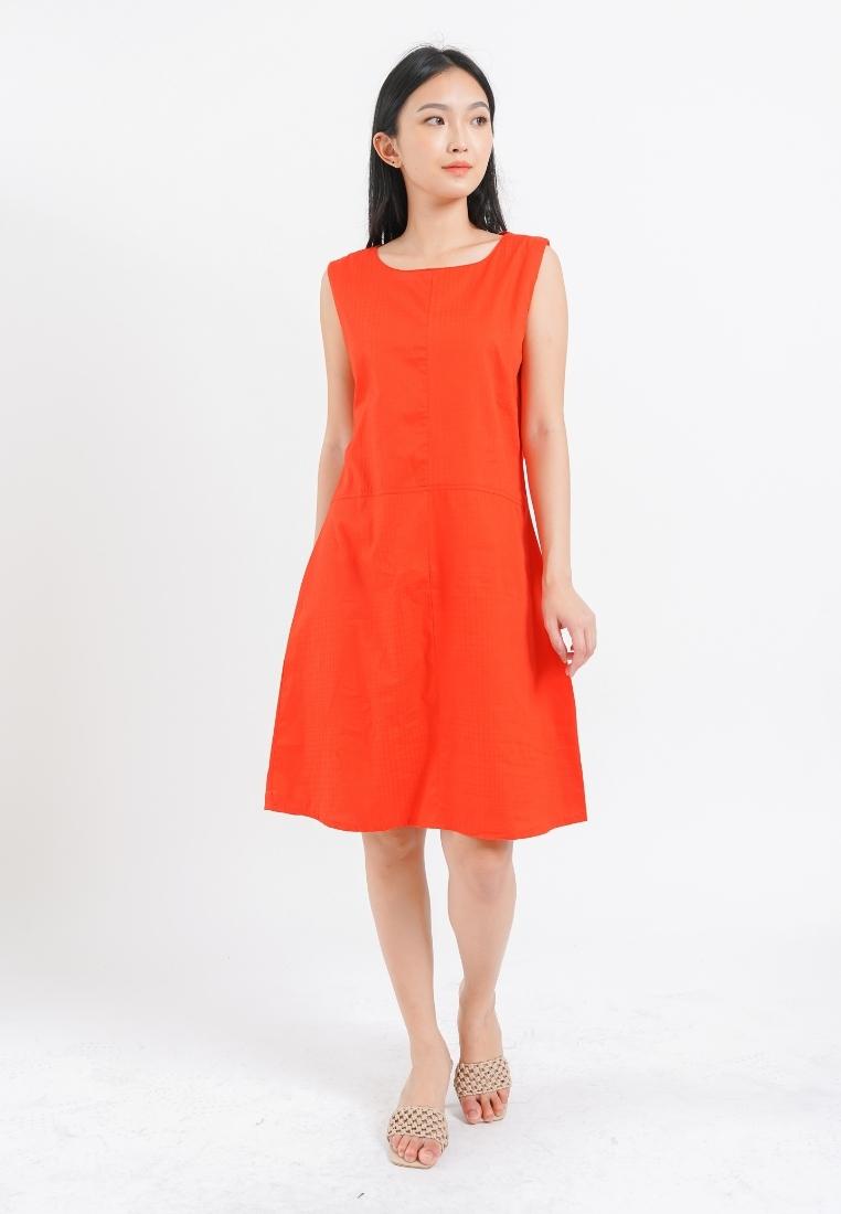 MILLE FLEUR Felice Casual Dress Red