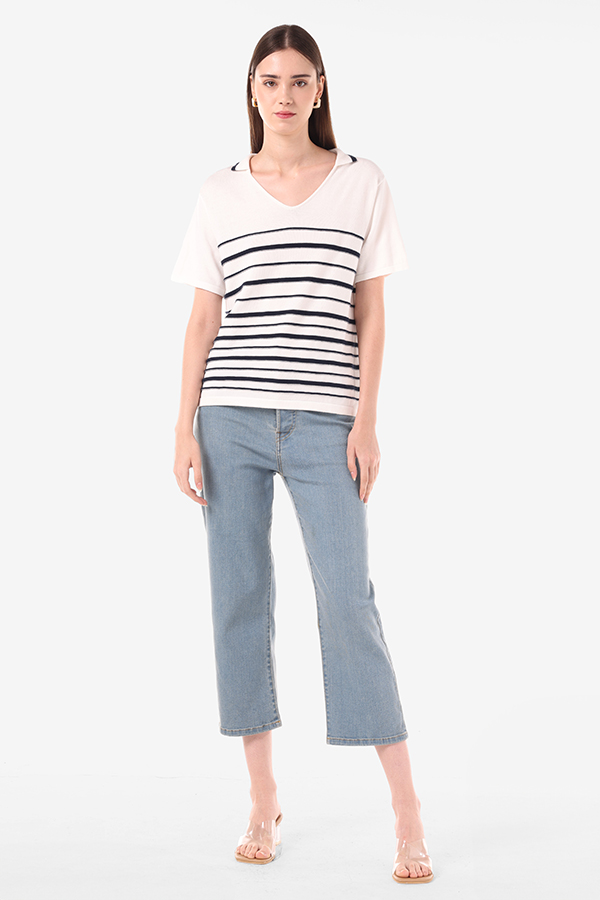 Minimal Megan Blouse White Colour White