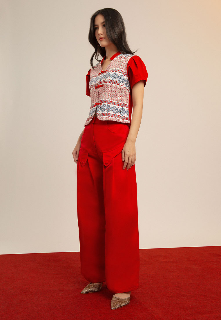 Minimal Melvee Jade Pants Red