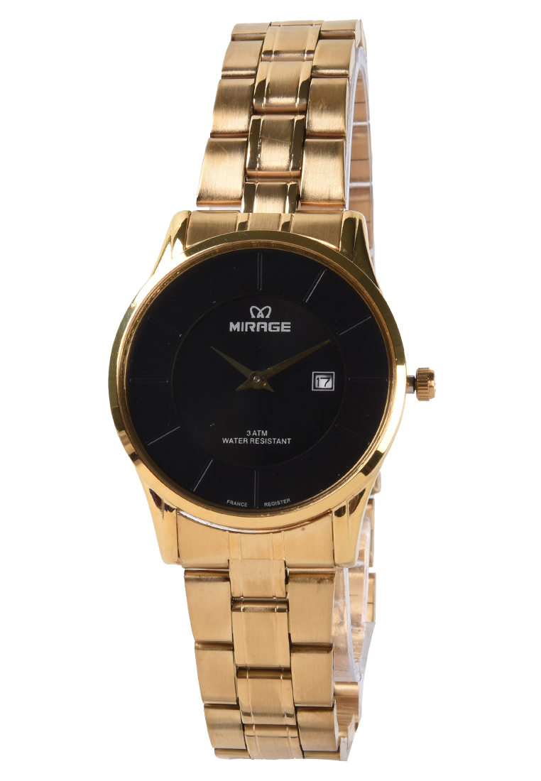 Mirage - Jam Tangan Wanita - Gold - Stainless Steel Bracelet - 8670L-D