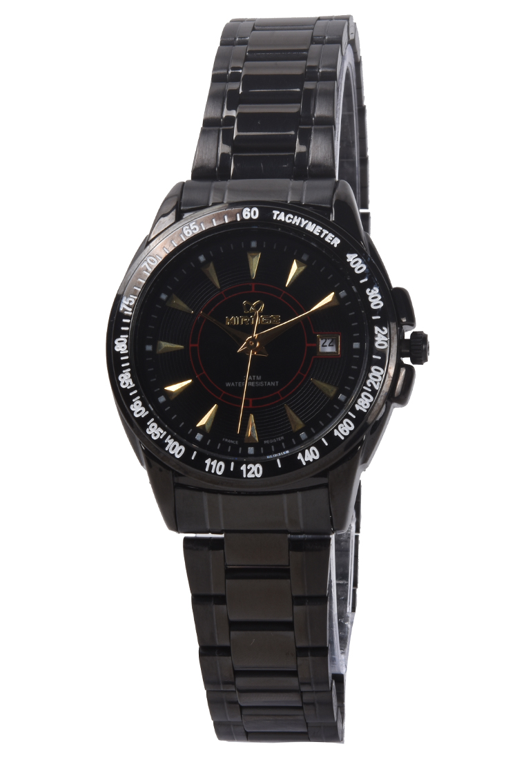 Mirage - Jam Tangan Analog Wanita - Black - Stainless Steel Bracelet - 7614L-A