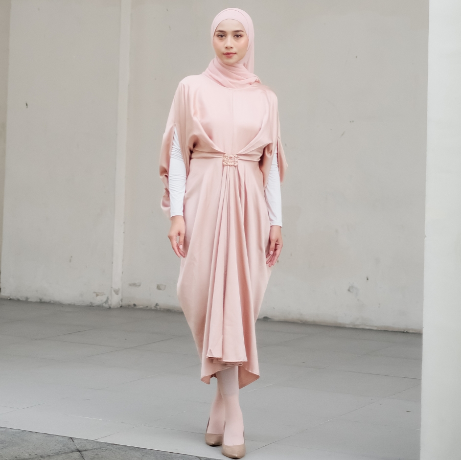 MKY CLOTHING Adeeva Caftan in Brown