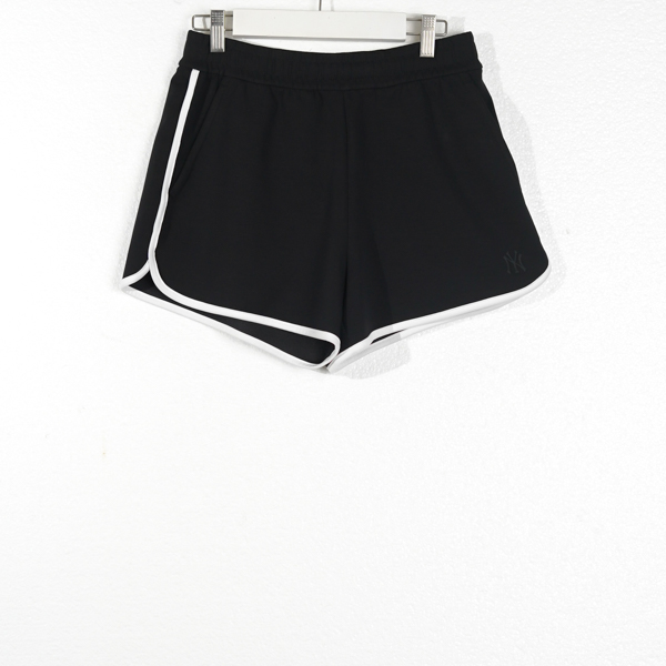 MLB Celana MLB NY LINE SIDE WHITE BLACK SHORT PANTS 100% ORIGINAL