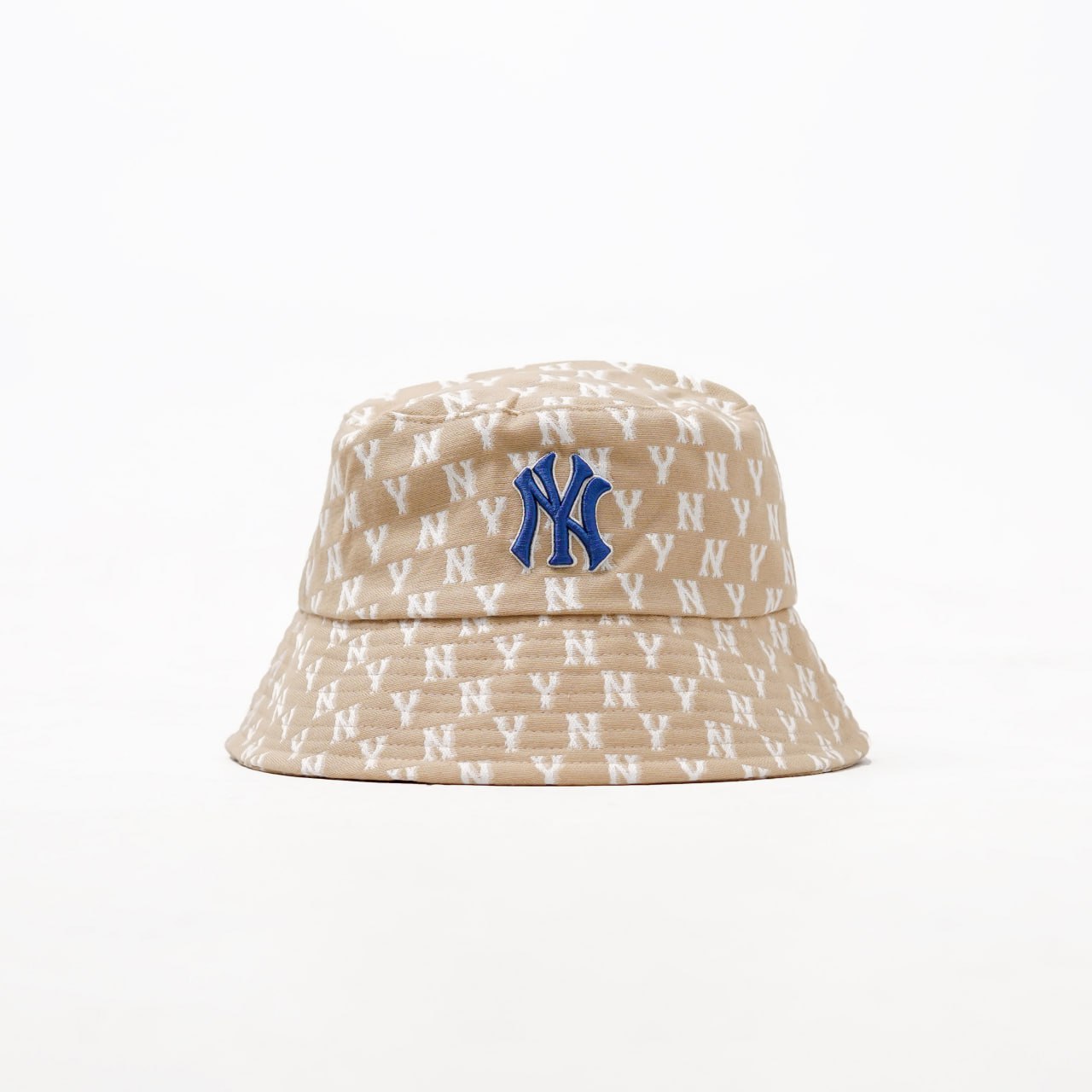 MLB Topi MLB NY MONOGRAM NAVY BEIGE 2 BUCKET HAT 100% ORIGINAL