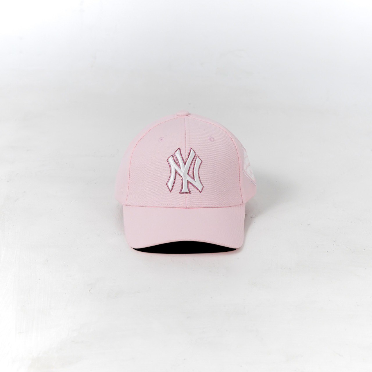 MLB Topi MLB NY YANKEES OUTLINE ROSE GOLD WHITE PINK CAP 100% ORIGINAL - OS ADJUST