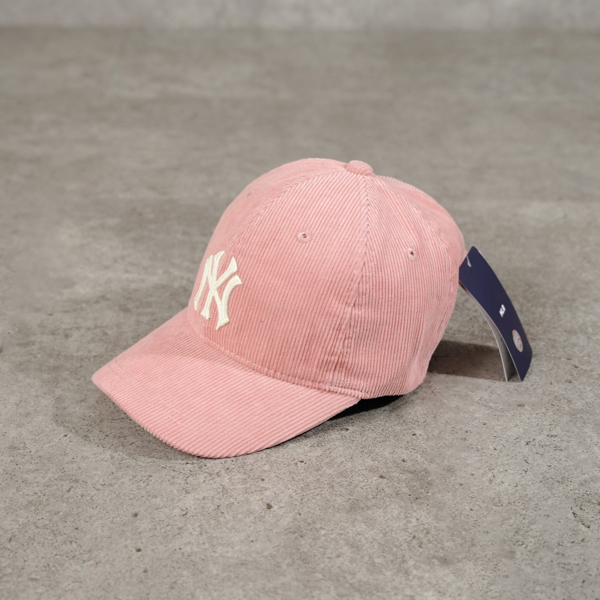 MLB Topi MLB NY WHITE PINK SUEDE CAP 100% ORIGINAL - OS ADJUST