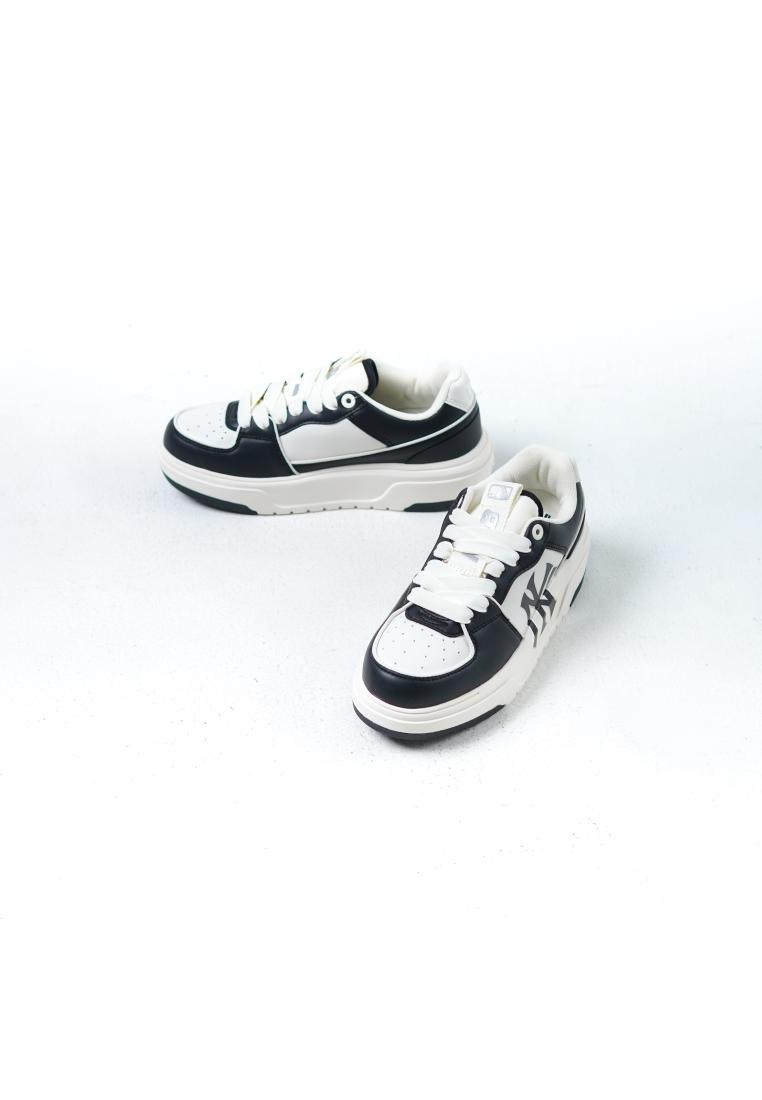 MLB Sepatu MLB NY LINER BLACK IVORY WHITE SNEAKER 100% ORIGINAL
