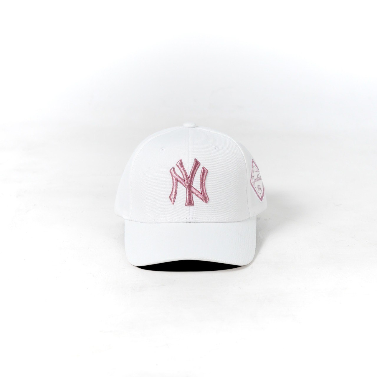 MLB Topi MLB NY YANKEES OUTLINE ROSE GOLD WHITE CAP 100% ORIGINAL