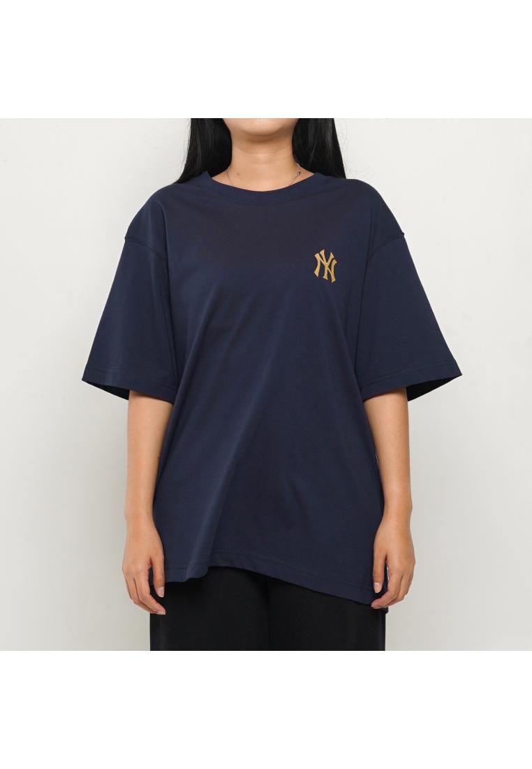 MLB Kaos MLB NY YANKEES FLOWER SNAKE GOLD NAVY TSHIRT 100% ORIGINAL