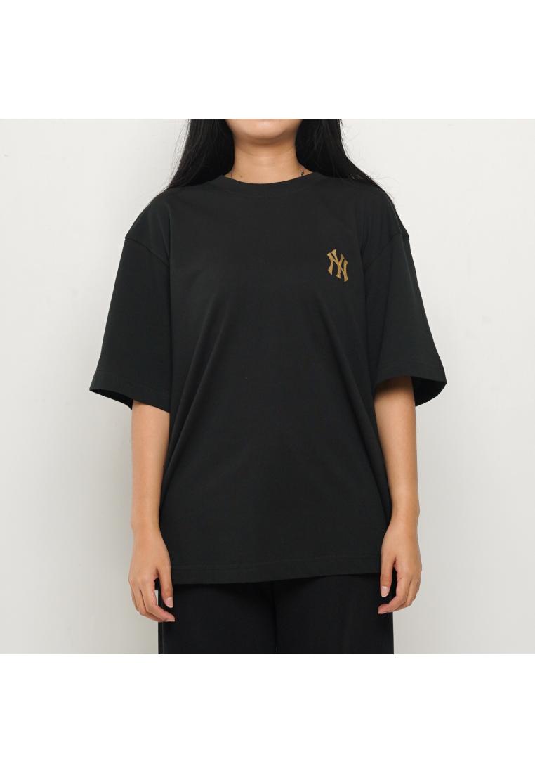 MLB Kaos MLB NY YANKEES FLOWER SNAKE GOLD BLACK TSHIRT 100% ORIGINAL