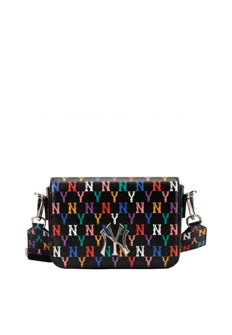 MLB MONOGRAM RAINBOW HOODIE BAG NY YANKEES BLACK