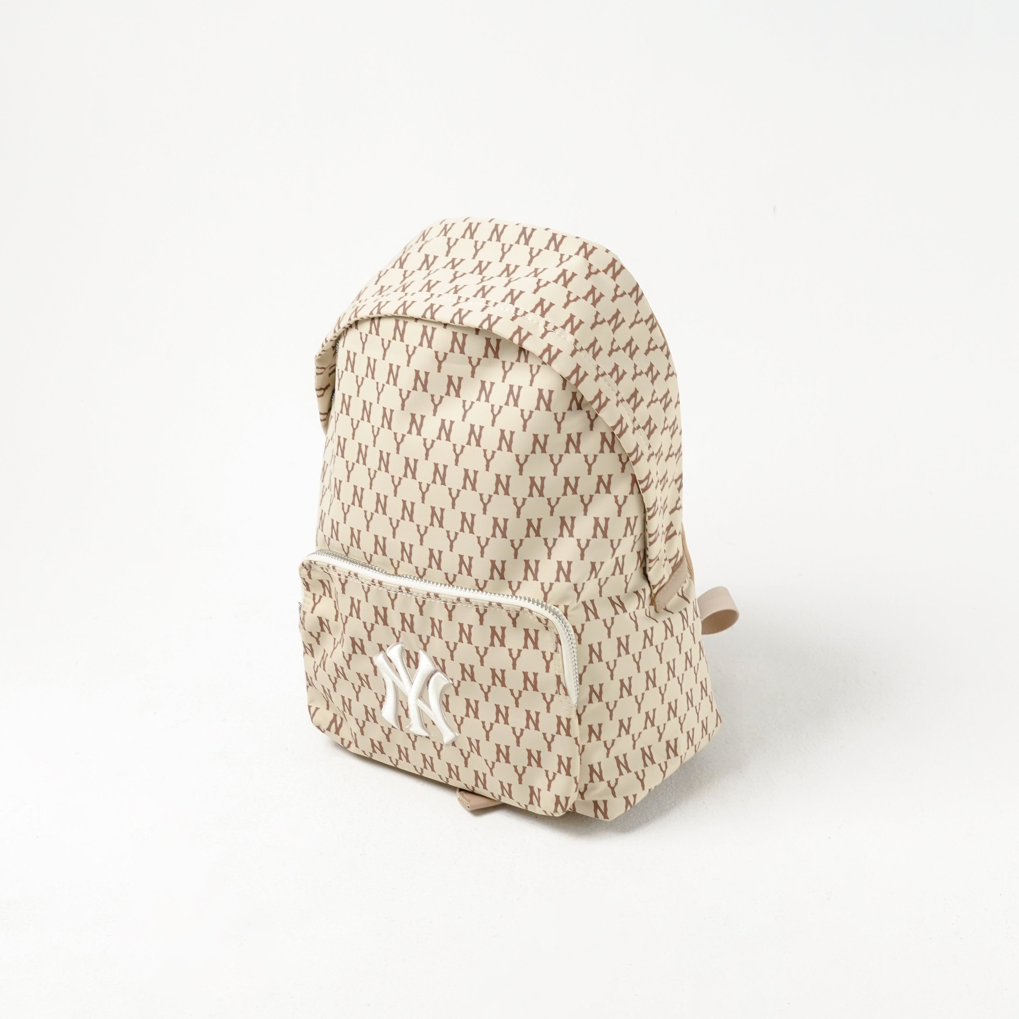 MLB Tas MLB NY MONOGRAM WHITE BEIGE BACKPACK 100% ORIGINAL