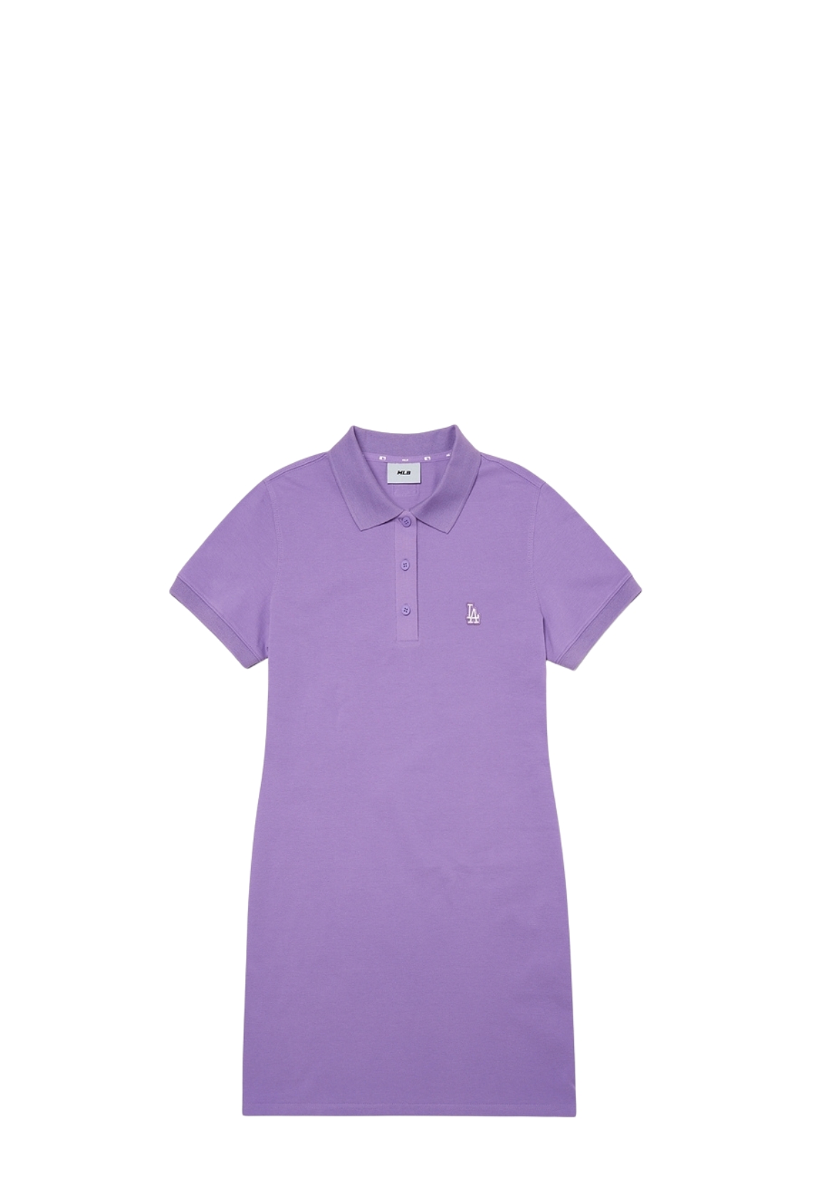 MLB Korea WMS Pique Dress - LA Dodgers Purple